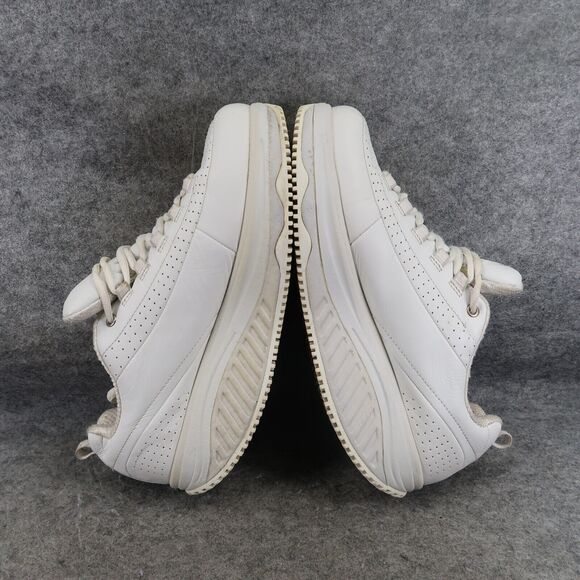 Skechers Shoes Womens 9 Shape Up Sneaker Work Slip Resistant Leather White Retro - Picture 11 of 16